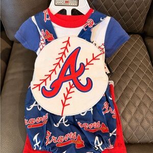 Braves Kids Baseball Themed Shirt